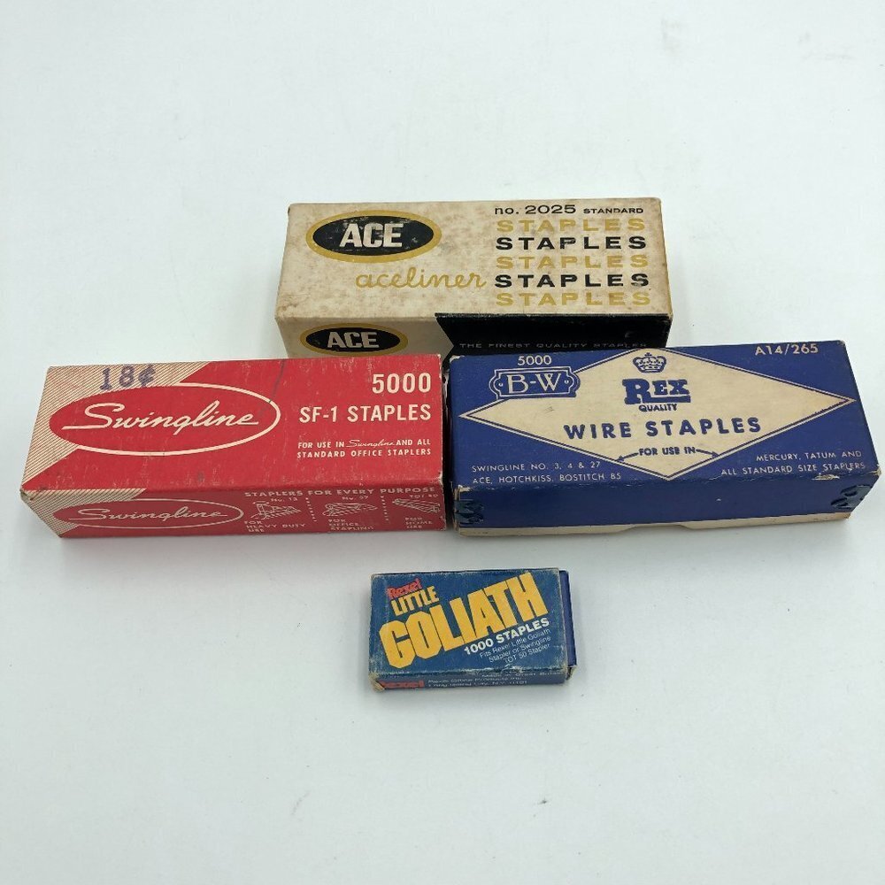 Vintage Wire Staples
